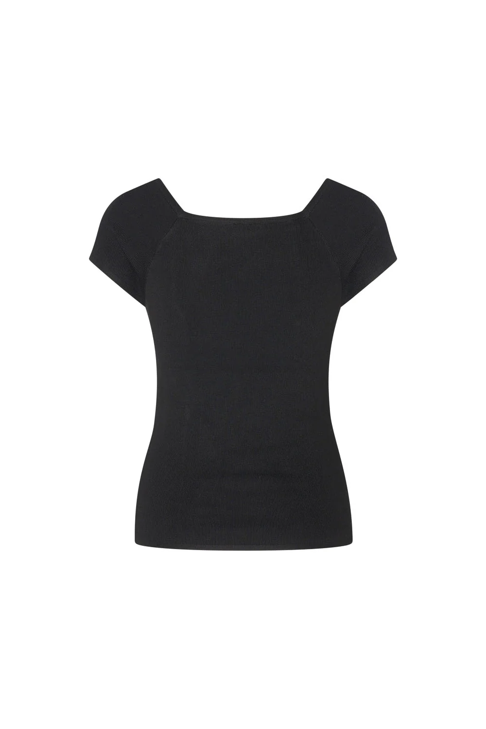 Top met vierkante hals en korte mouwen - Image 12