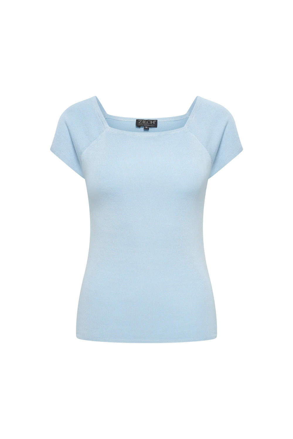Bamboe viscose top met vierkante hals - Image 10