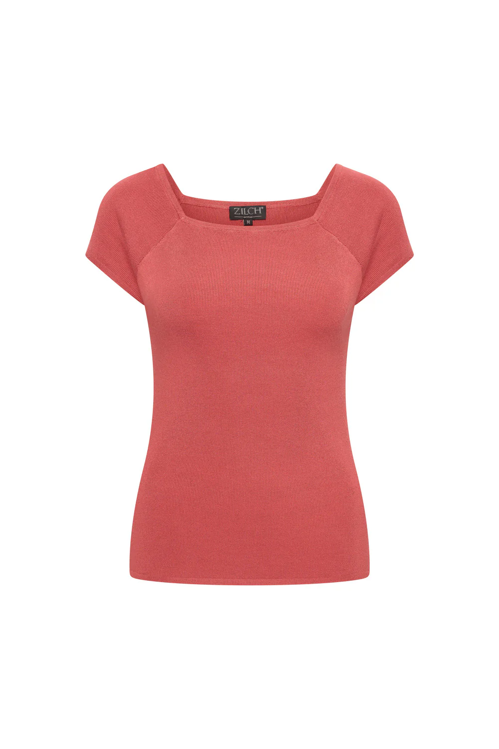 Bamboe viscose top met vierkante hals - Image 18