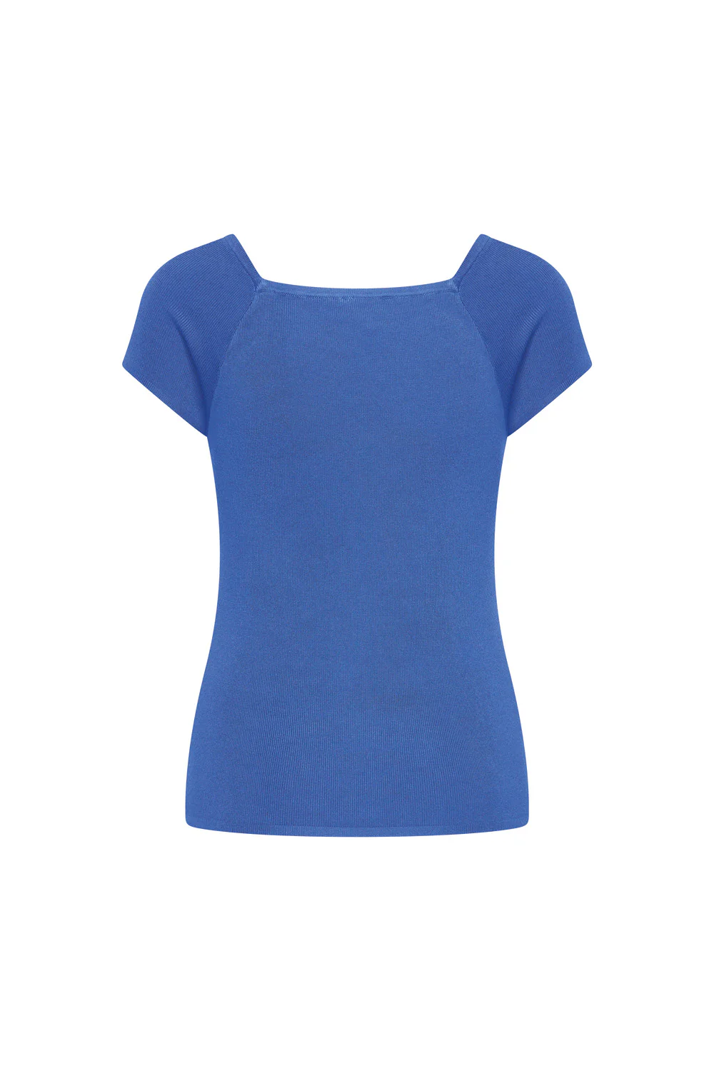 Bamboe viscose top met vierkante hals - Image 25