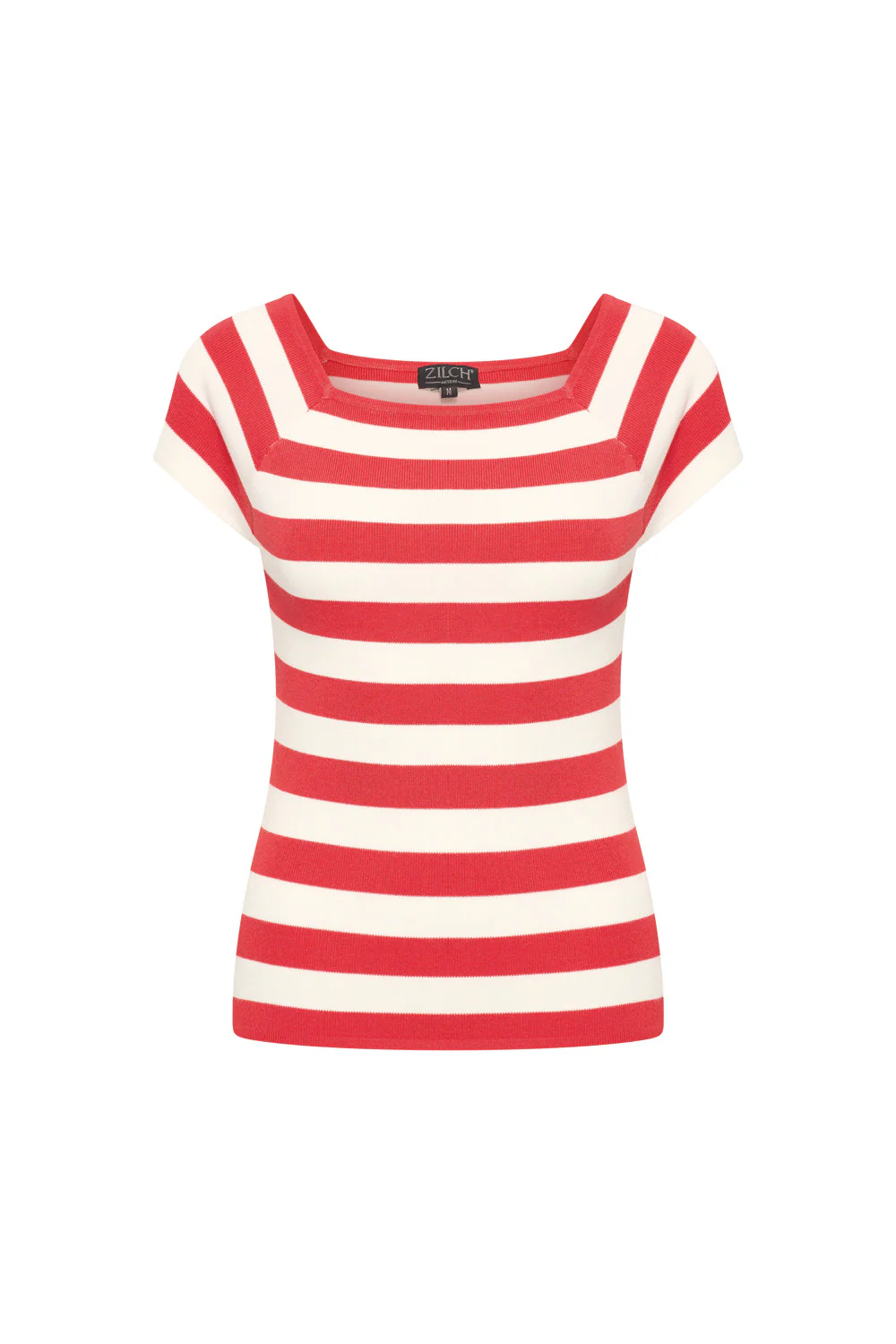 Bamboe viscose top met vierkante hals - Image 5