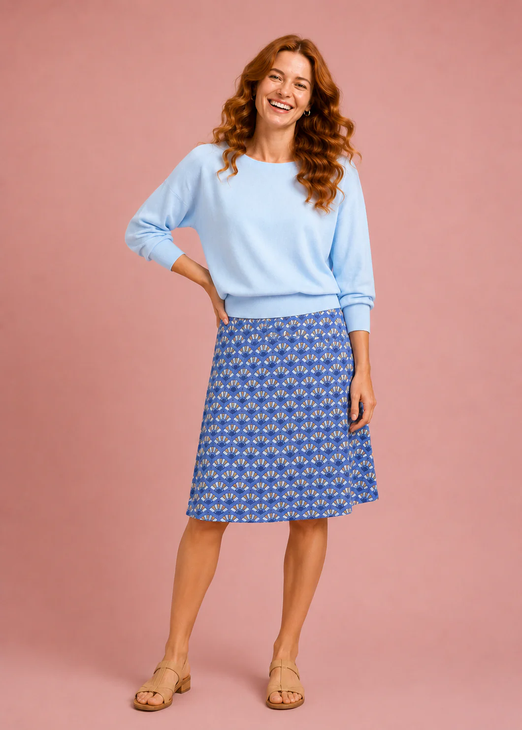Top van bamboe viscose met vleermuismouwen - Image 8