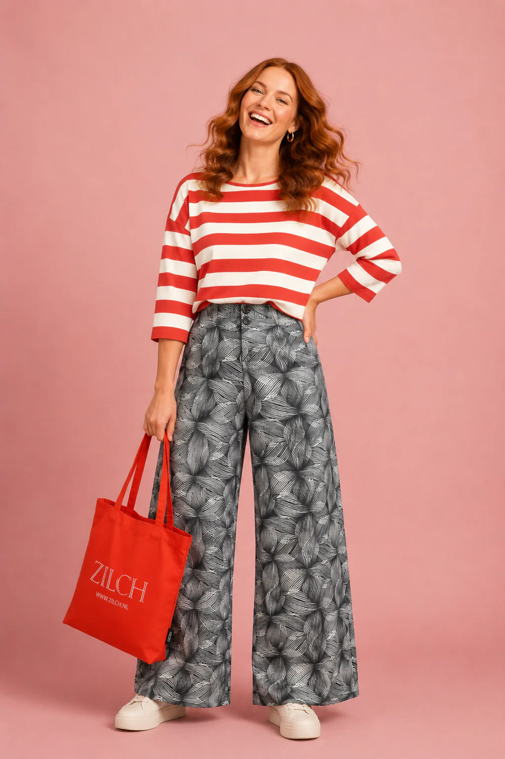Bamboe viscose top met vleermuismouwen - Image 4
