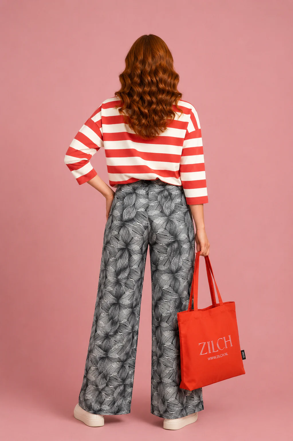 Bamboe viscose top met vleermuismouwen - Image 5