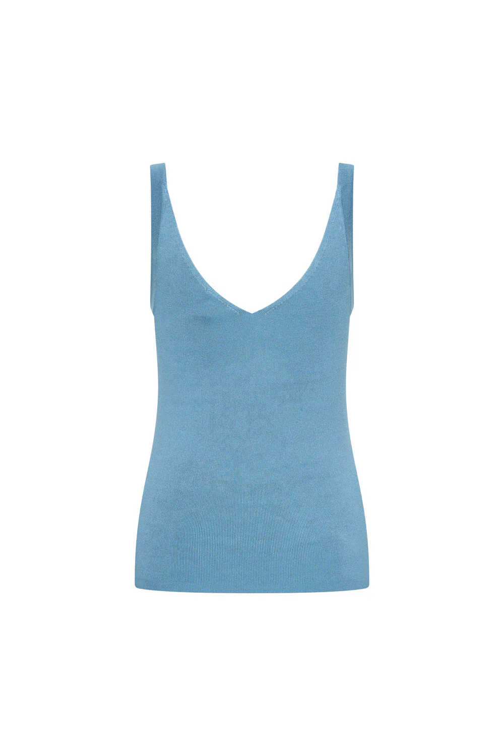 Gebreid singlet van bamboe viscose - Image 3