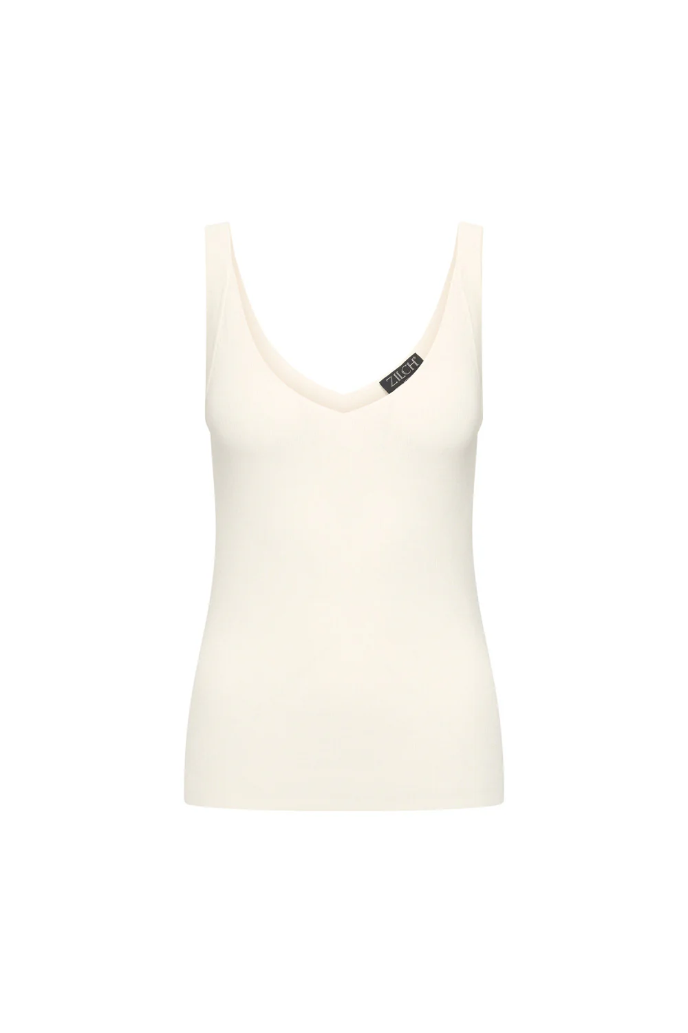 Gebreid singlet van bamboe viscose - Image 4