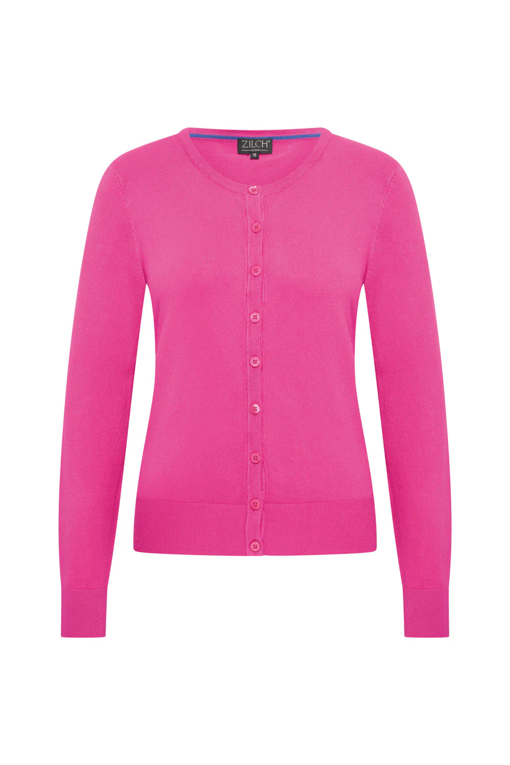 Bamboe viscose vest met ronde hals en knoopsluiting - Image 10