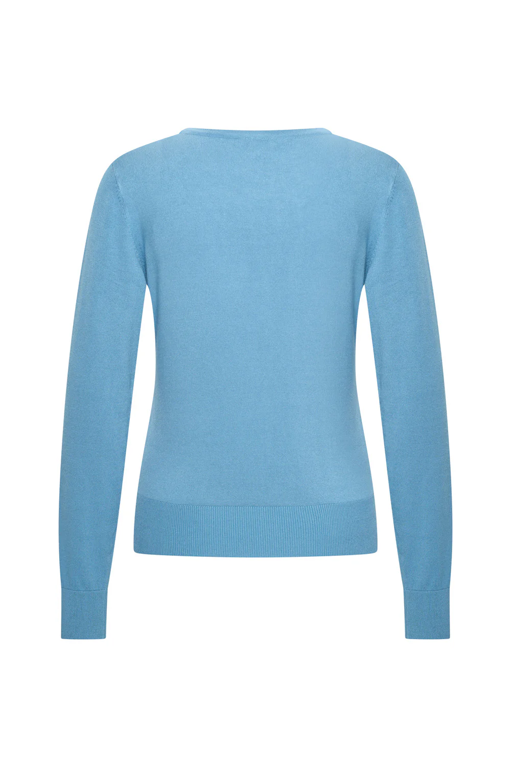Bamboe viscose vest met ronde hals en knoopsluiting - Image 13
