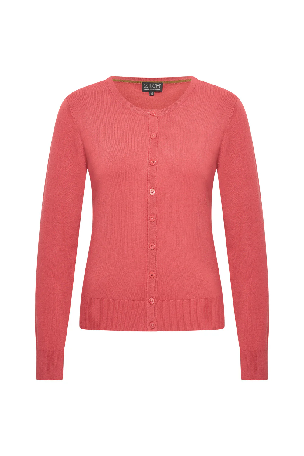Bamboe viscose vest met ronde hals en knoopsluiting - Image 14
