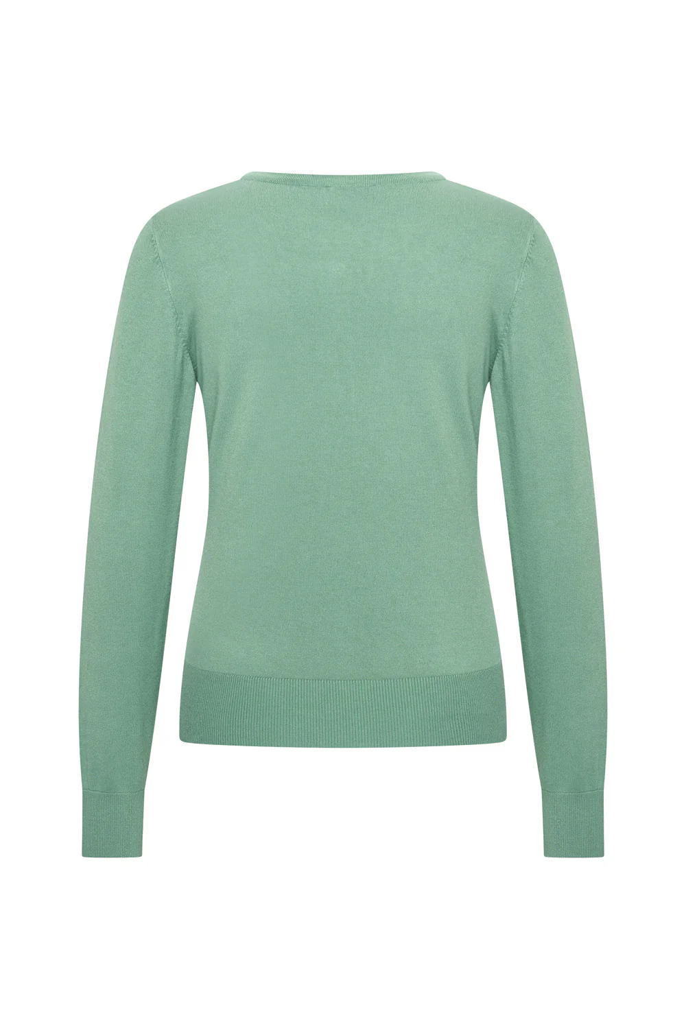 Bamboe viscose vest met ronde hals en knoopsluiting - Image 19