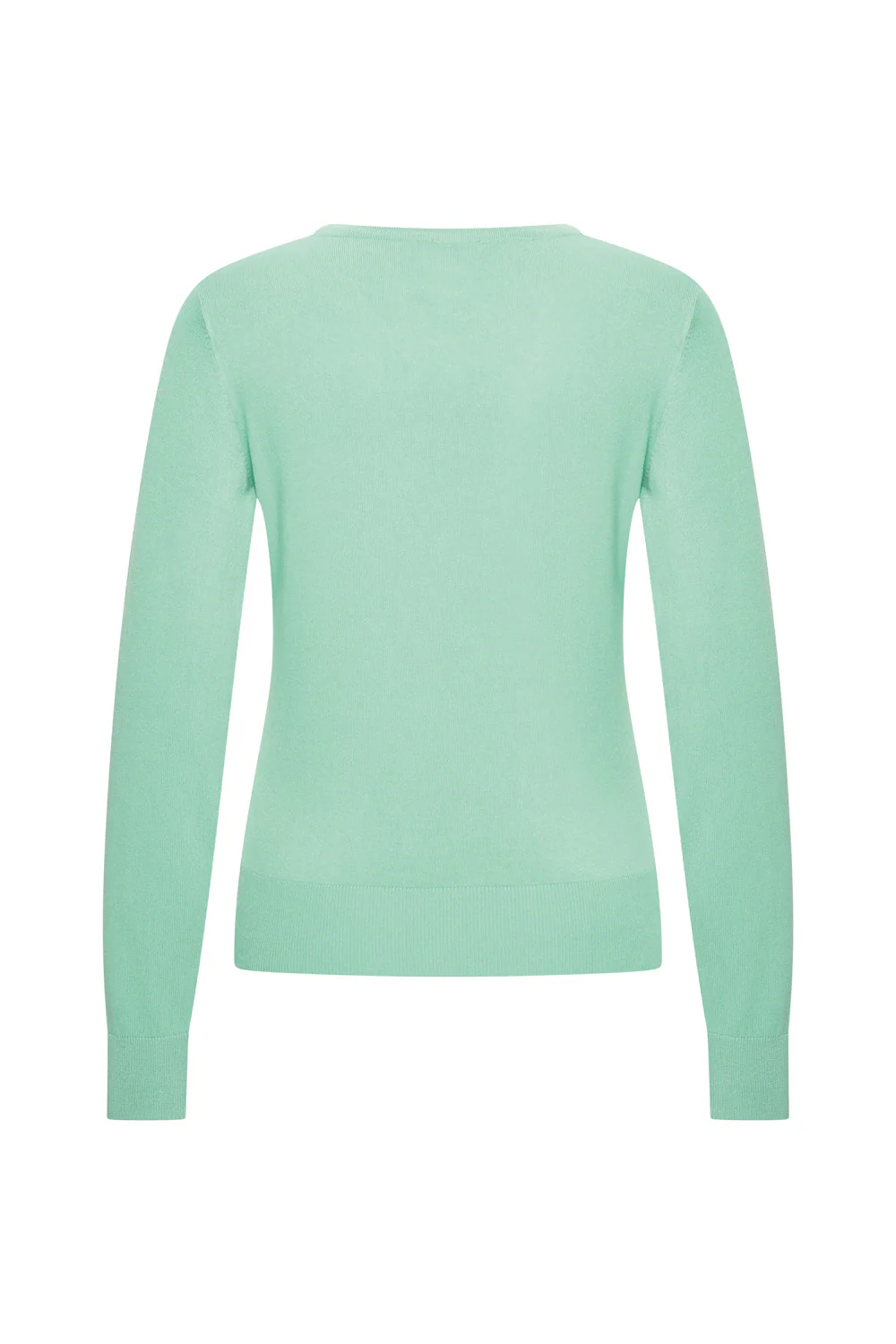 Bamboe viscose vest met ronde hals en knoopsluiting - Image 21