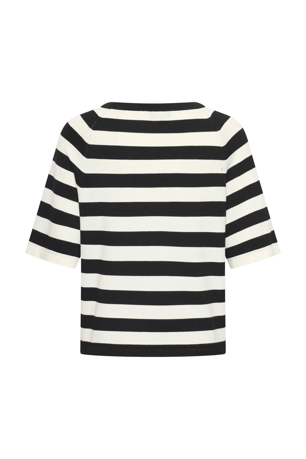 Gestreepte top met ronde hals van bamboe viscose - Image 6