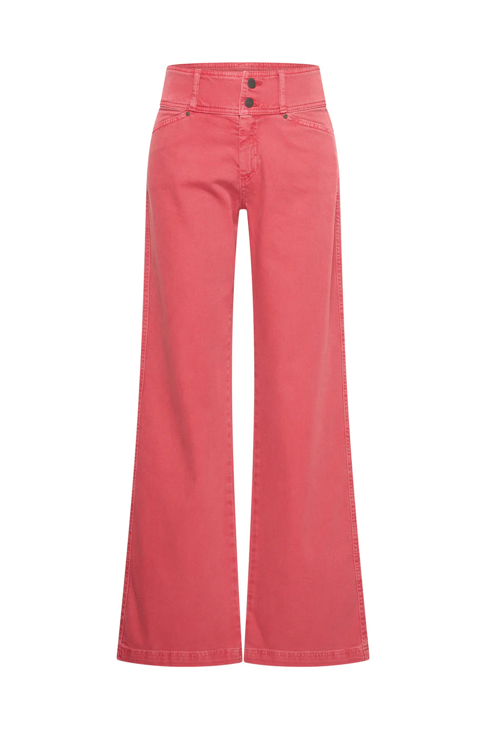 Lotus - Wijde pijp jeans, hogere taille van organisch katoen - Image 7