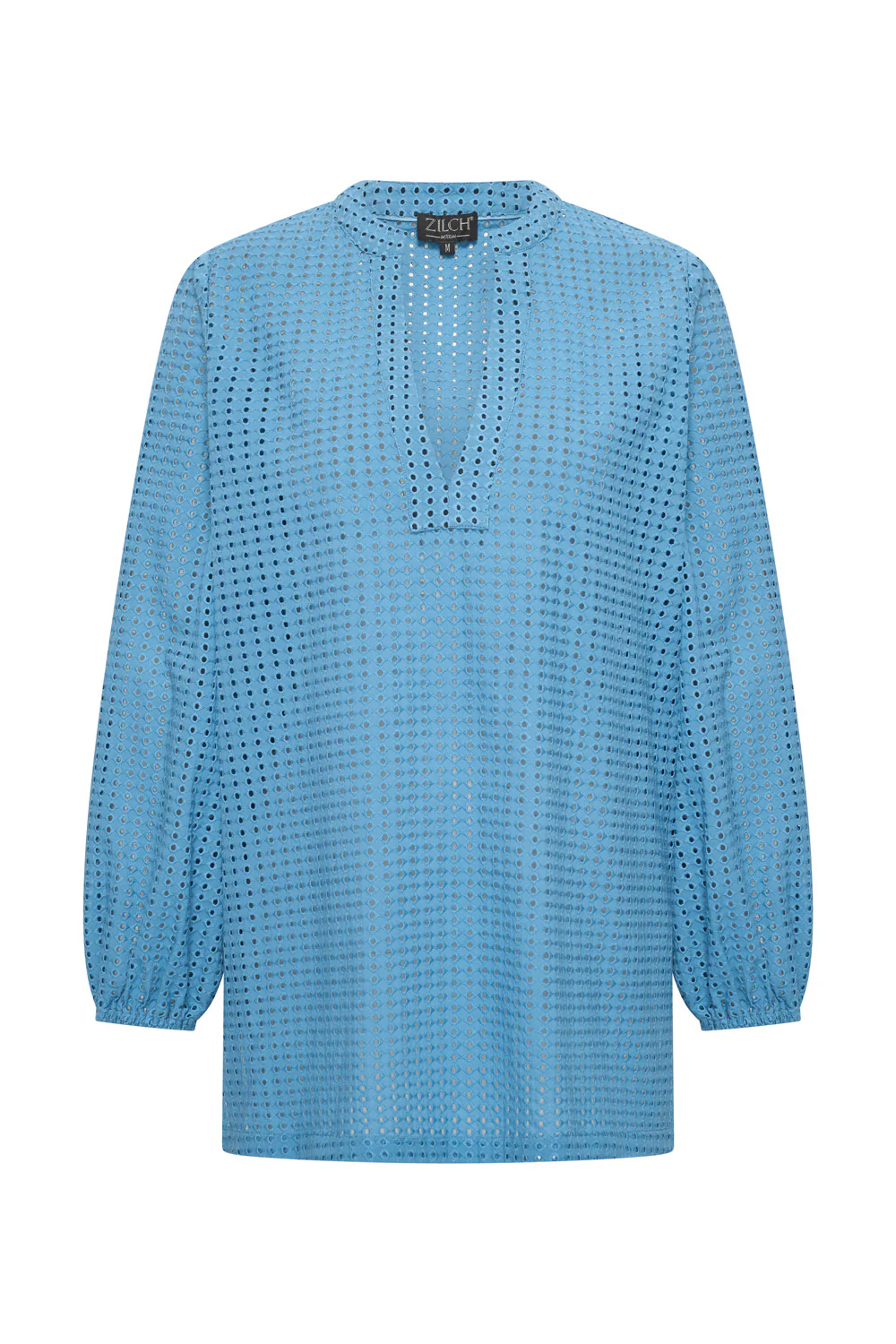 Zomerse tuniek van broderie anglaise