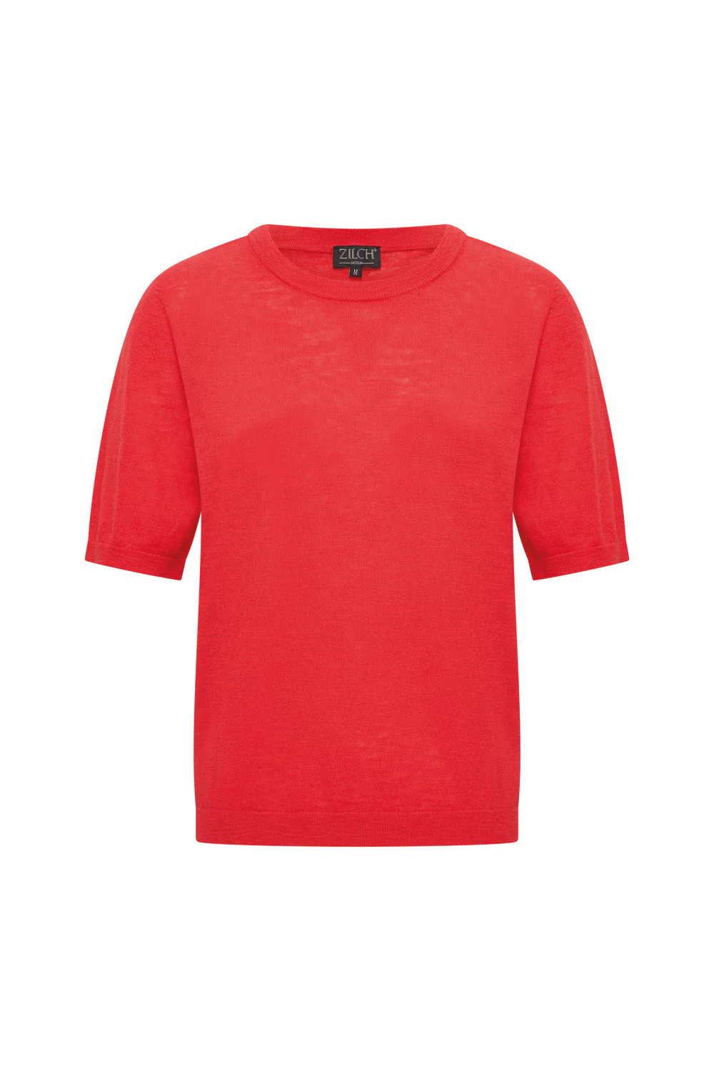 Gebreid katoenen shirt met ronde hals - Image 5