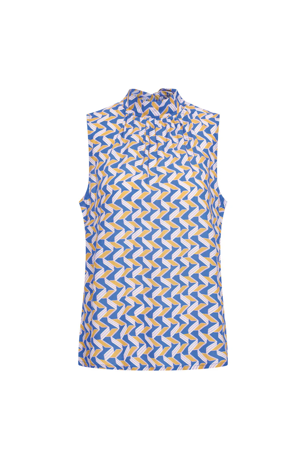 Mouwloze zomertop met strik van eco-vriendelijk viscose - Image 3
