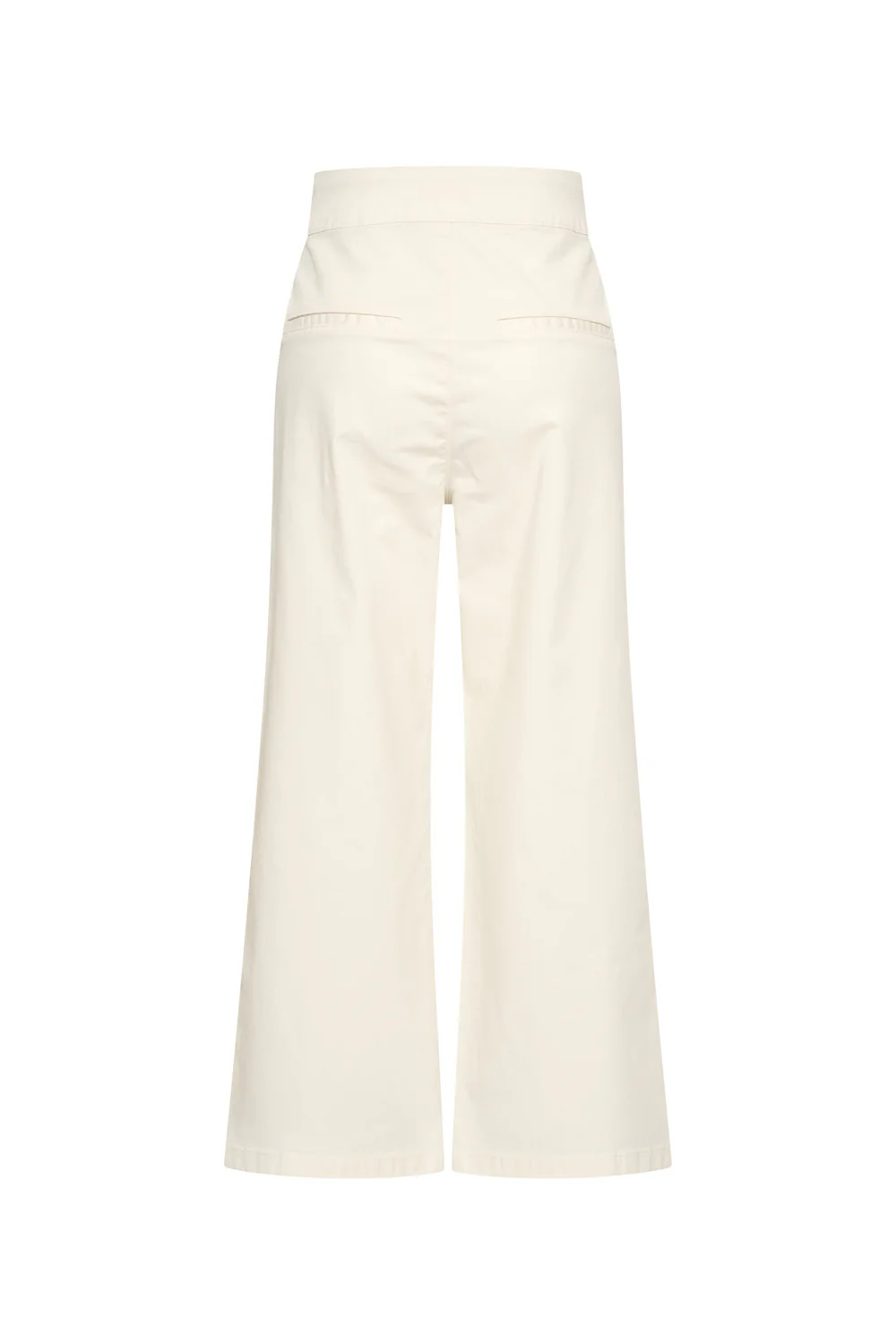 Katoenen broek met hoge taille - Image 5