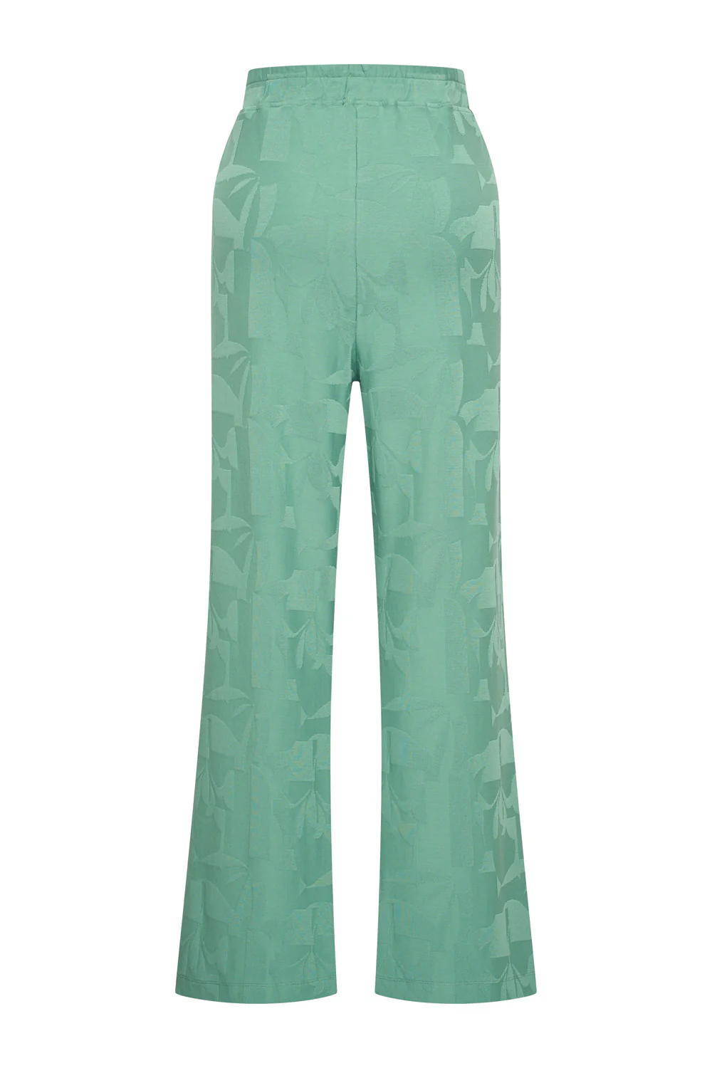 Jersey, jacquard geweven broek met reliëfpatroon - Image 7