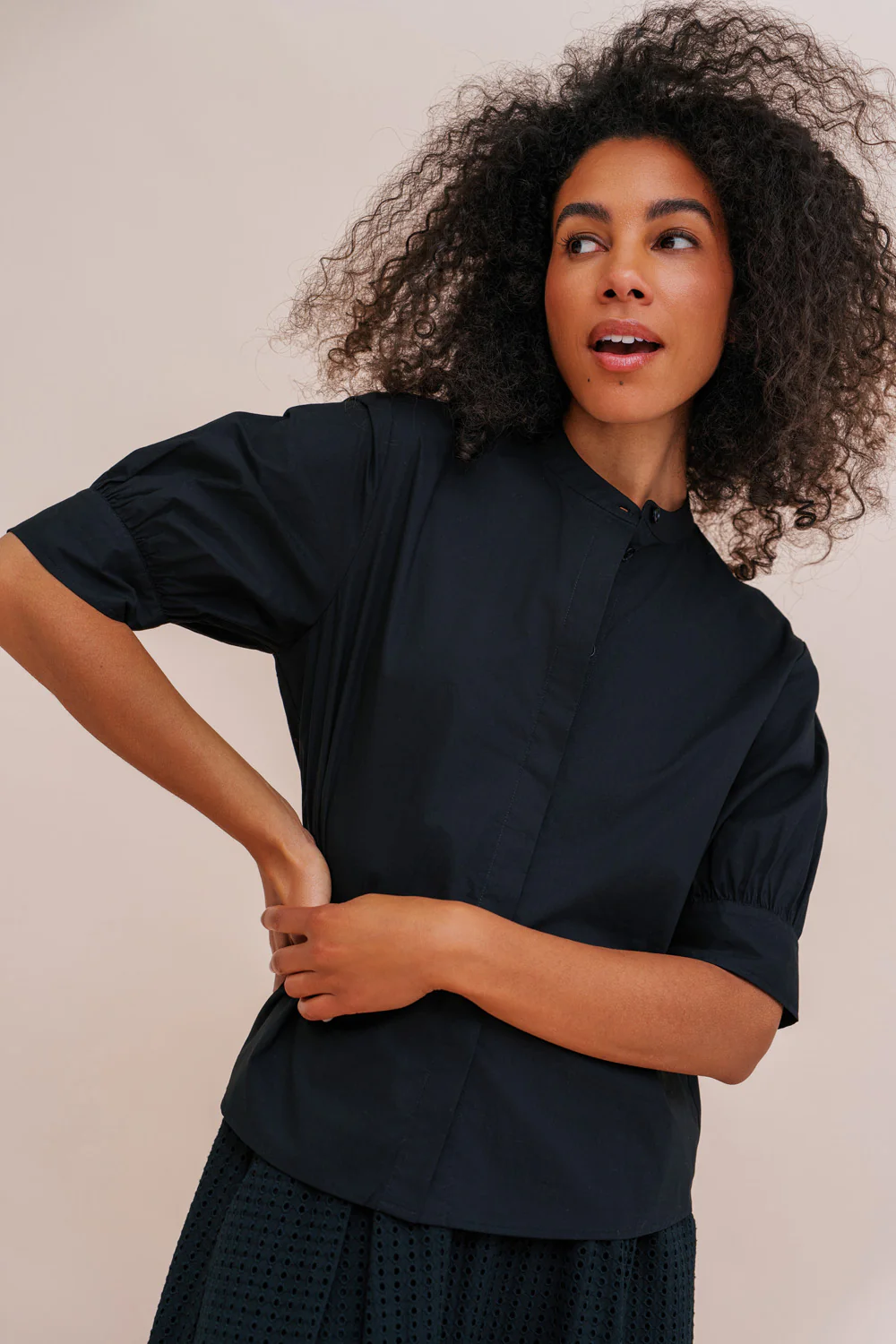 Organisch katoenen blouse