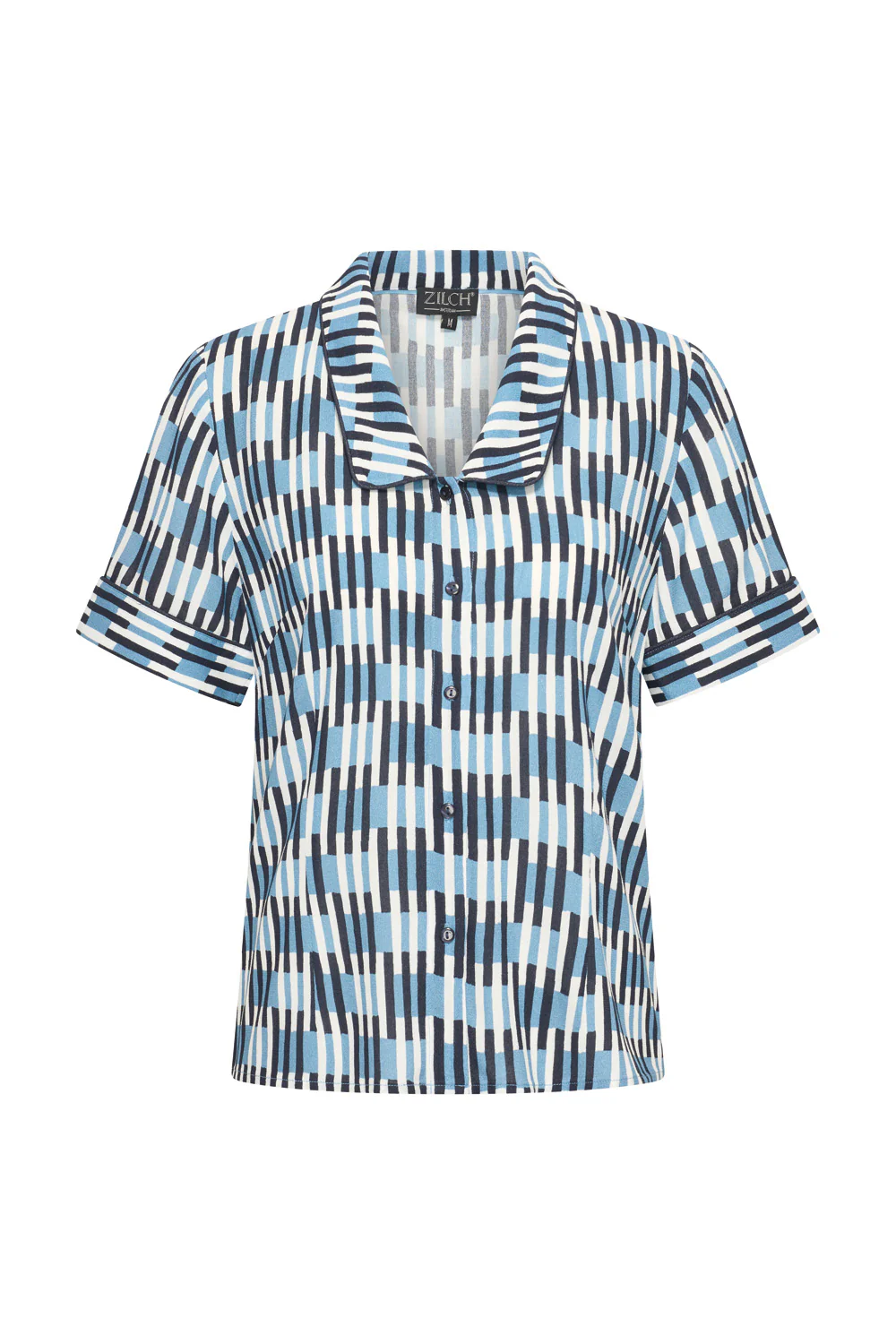 Chiffon blouse met kraagje - Image 8