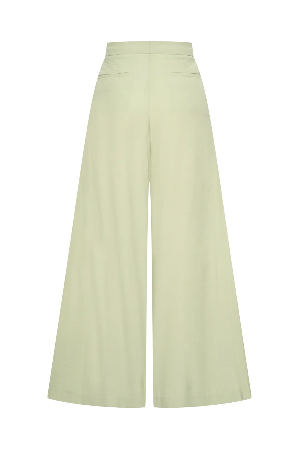 Zomerbroek met wijde pijpen van viscose crêpe - Image 4