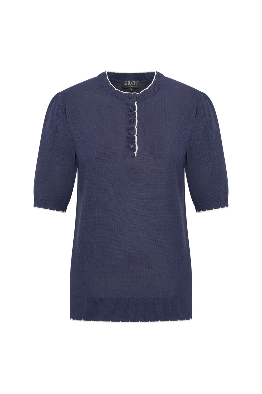 Los vallende top van luchtige viscose breisel - Image 7