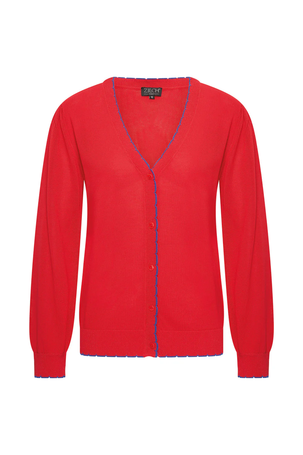 Zomers vestje met lange mouwen van luchtige viscose breisel - Image 7